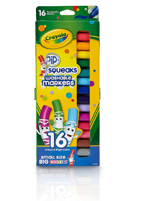 Crayola Pip-Squeaks Markers, 16ct, 24/Case