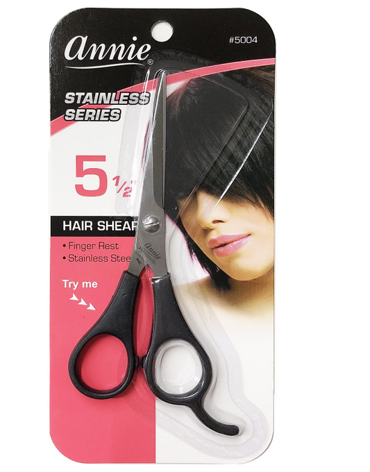 Annie Stainless Hair Scissor 5 1/2", Case/144