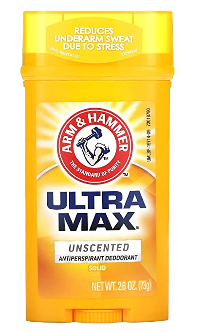 Arm & Hammer Ultra Max Deodorant, 2.6oz, Case/12